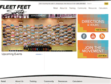 Tablet Screenshot of fleetfeetalbuquerque.com
